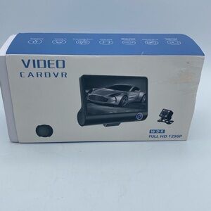 Video Car DVR WDR Full HD 1296P Road Recorder HD 4” display loop recording NEW